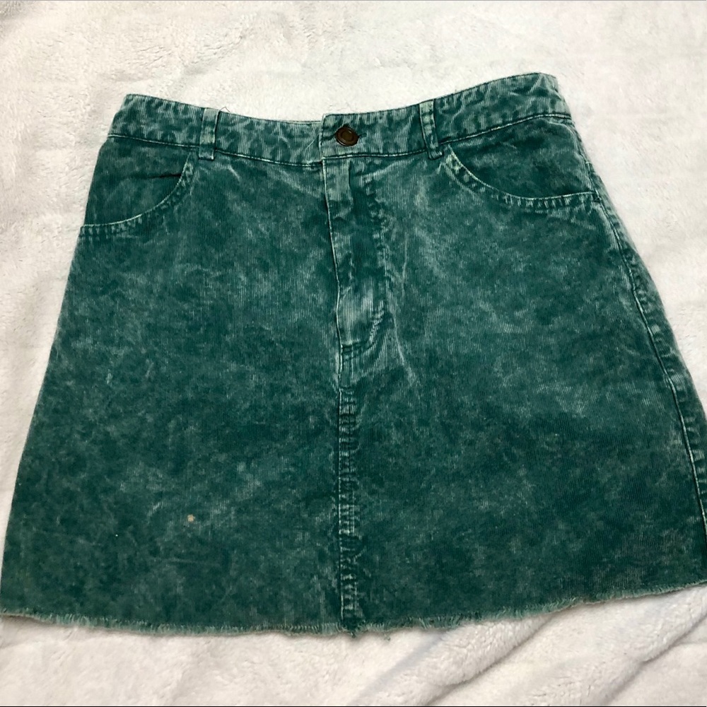 Forever 21 | Green Denim Skirt